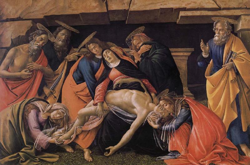 Sandro Botticelli Christ died Sweden oil painting art